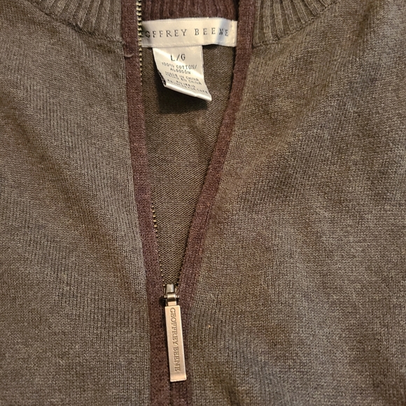 Geoffrey Beene Men's Classic Sleeveless full zip Vest, Size: Large Color: Green - Picture 8 of 13